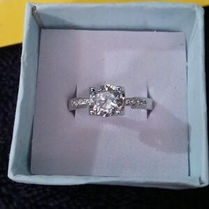 Moissanite Diamond Ring